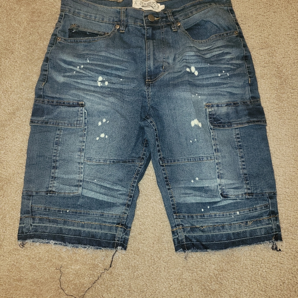 Jeanius cargo shorts